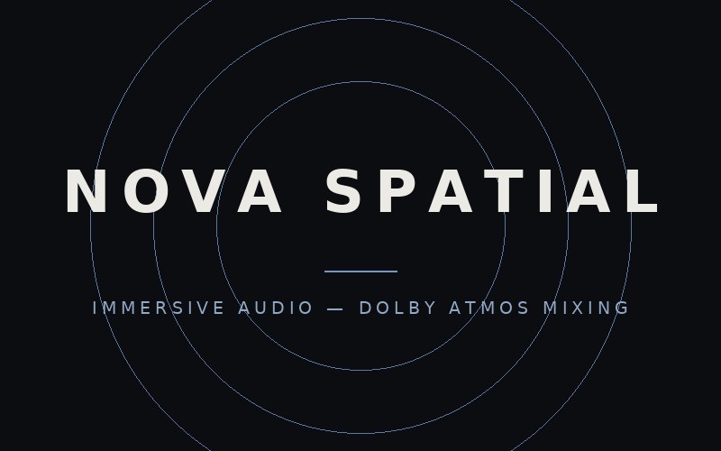 NOVA Spatial — immersive audio